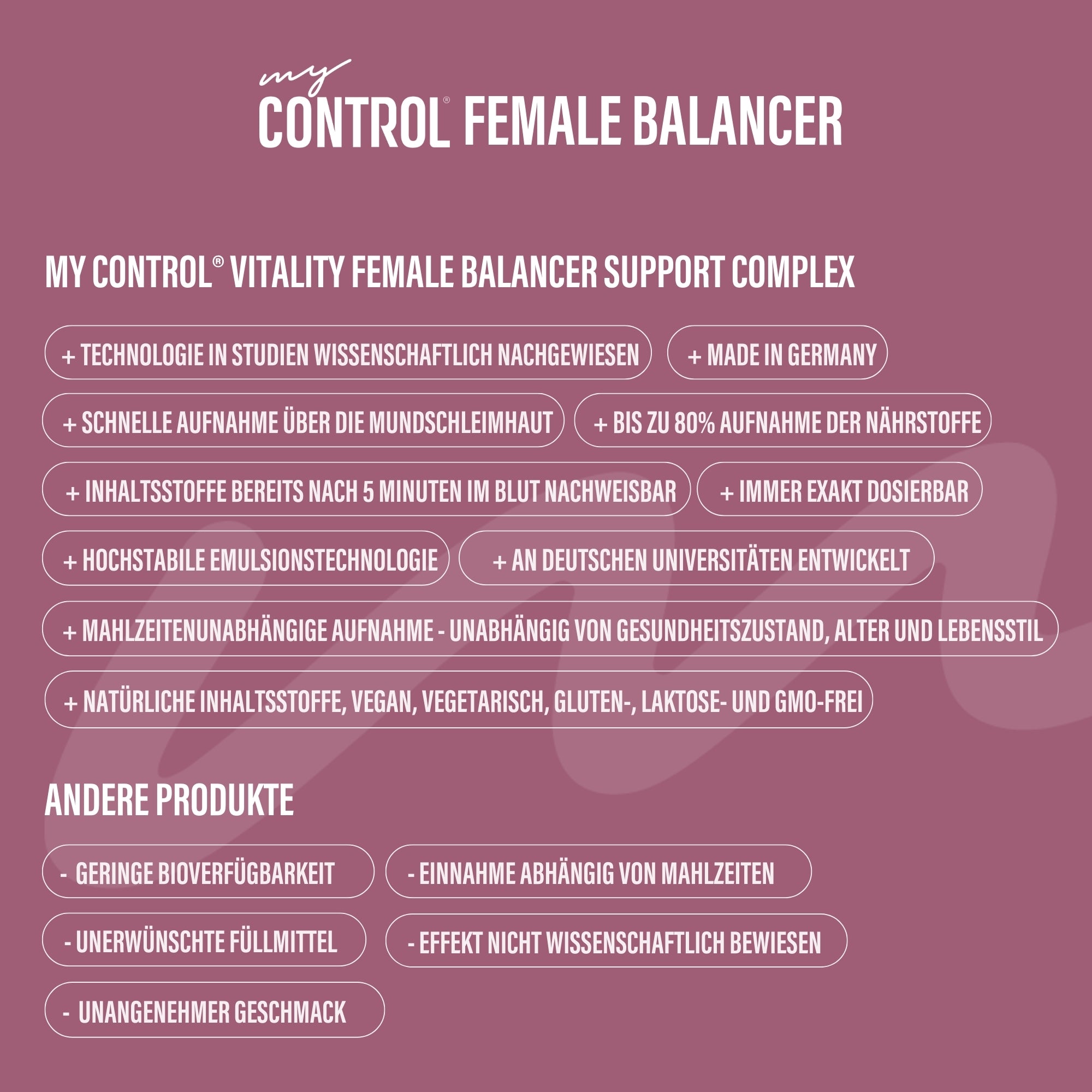 Female Balancer – Support Complex Spray