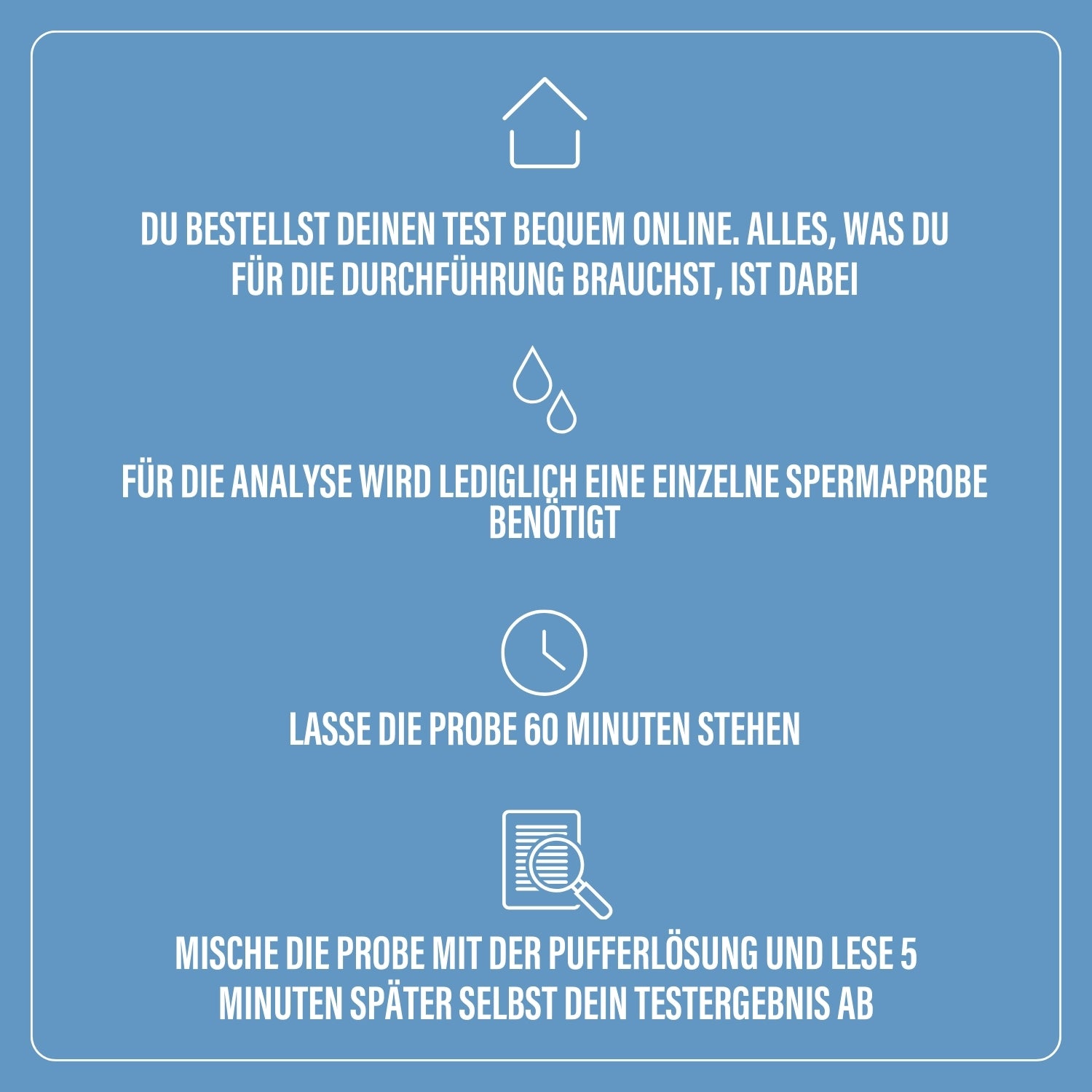 SP-10 / Männliche Fruchtbarkeit Test