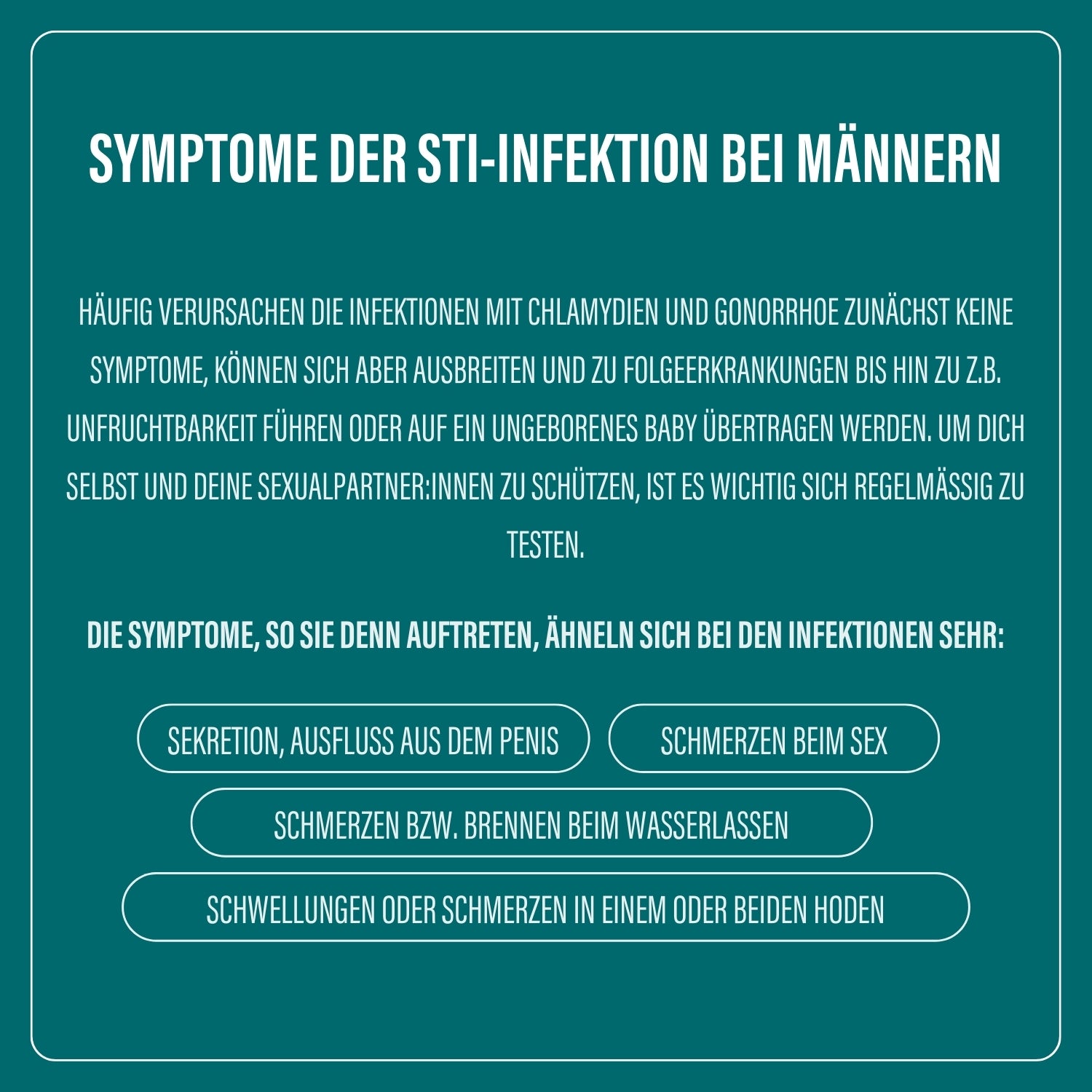 Chlamydien & Gonorrhoe Test Männer