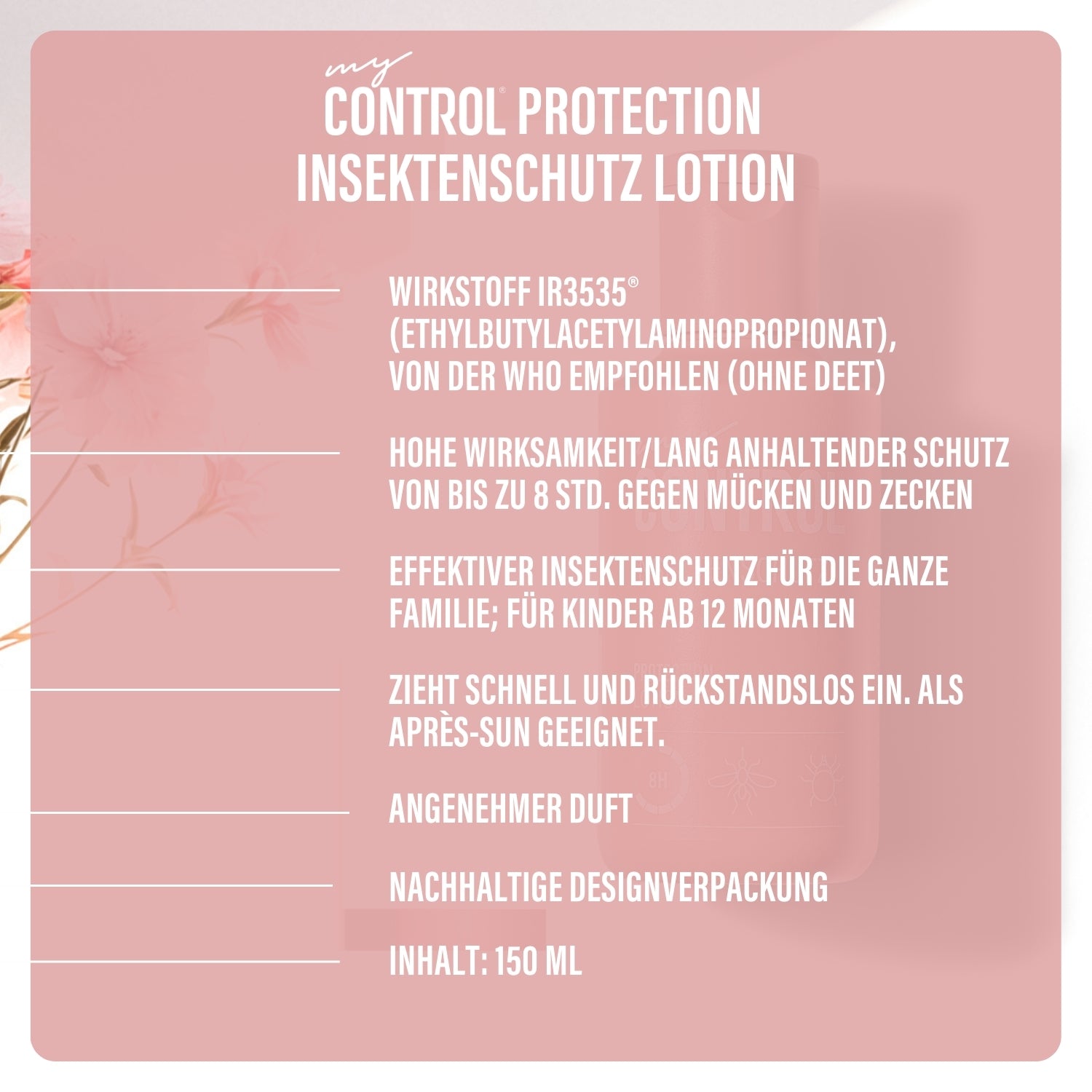 Insektenschutz Lotion - DEET-frei