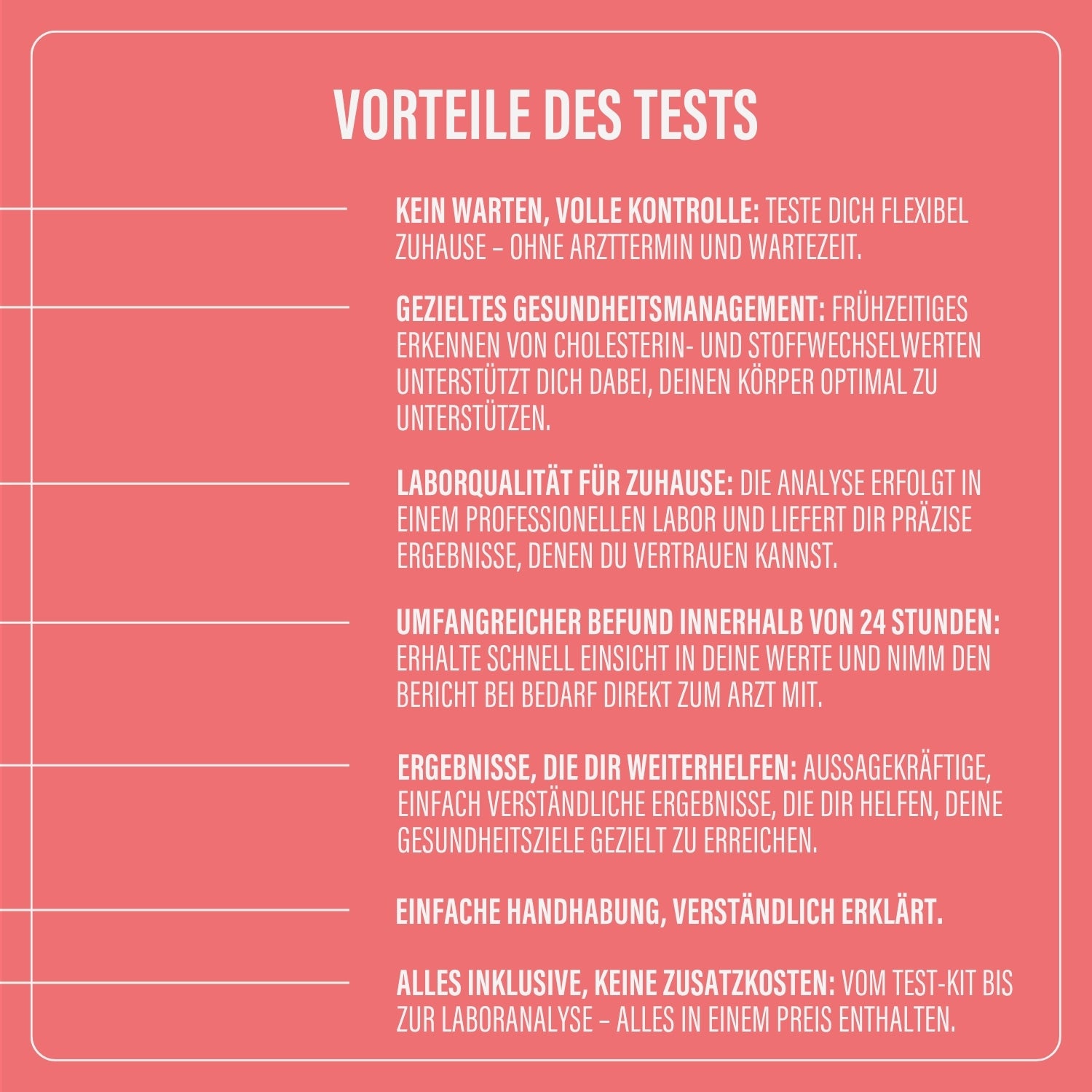 Gewichtsmanagement Test