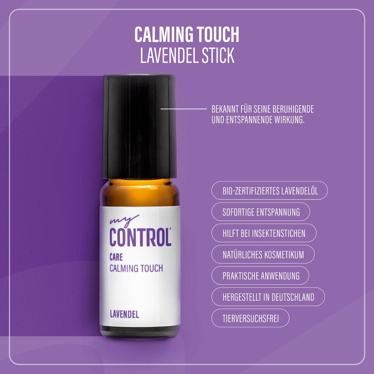 Features von Calming Touch Lavendel