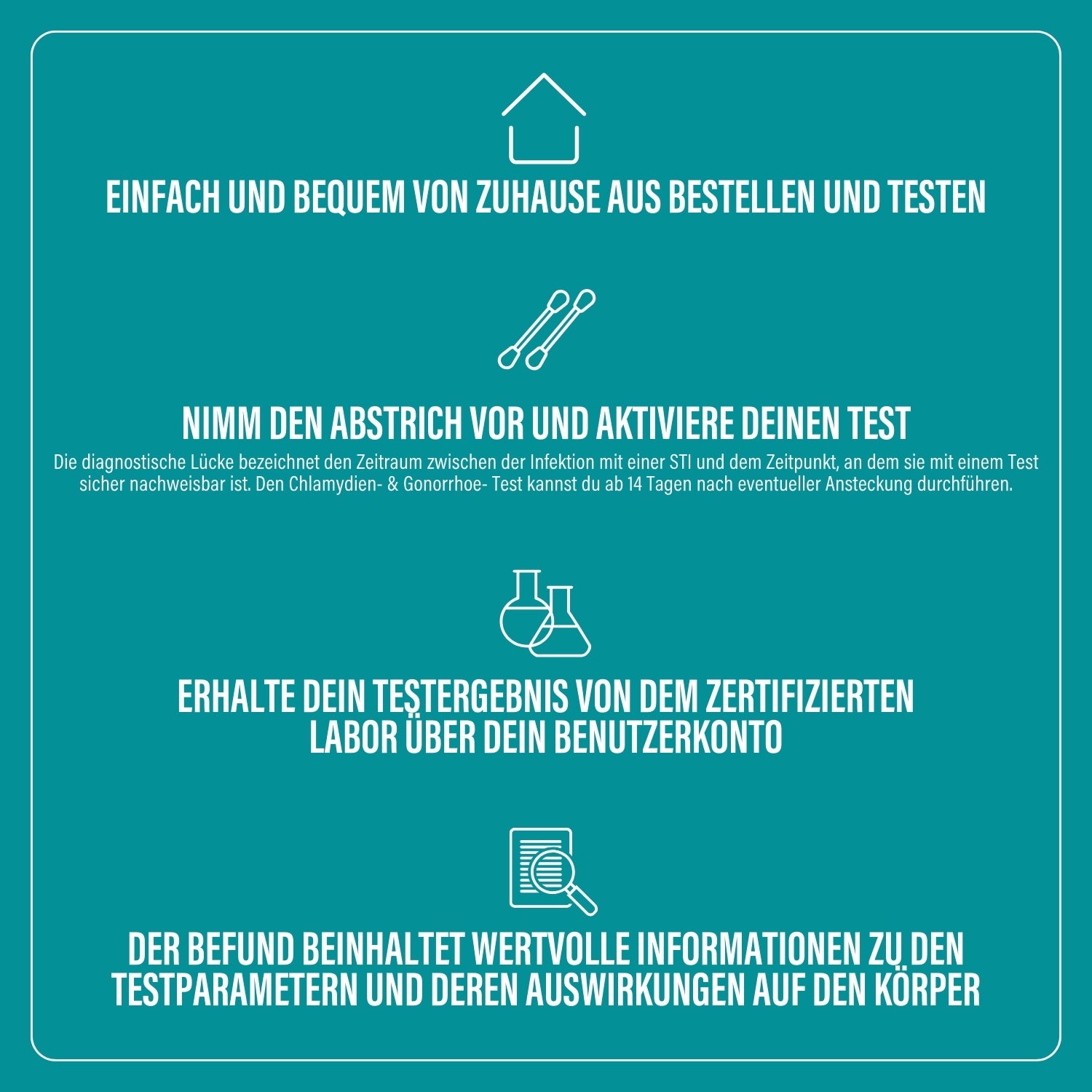 Chlamydien & Gonorrhoe Test Frauen