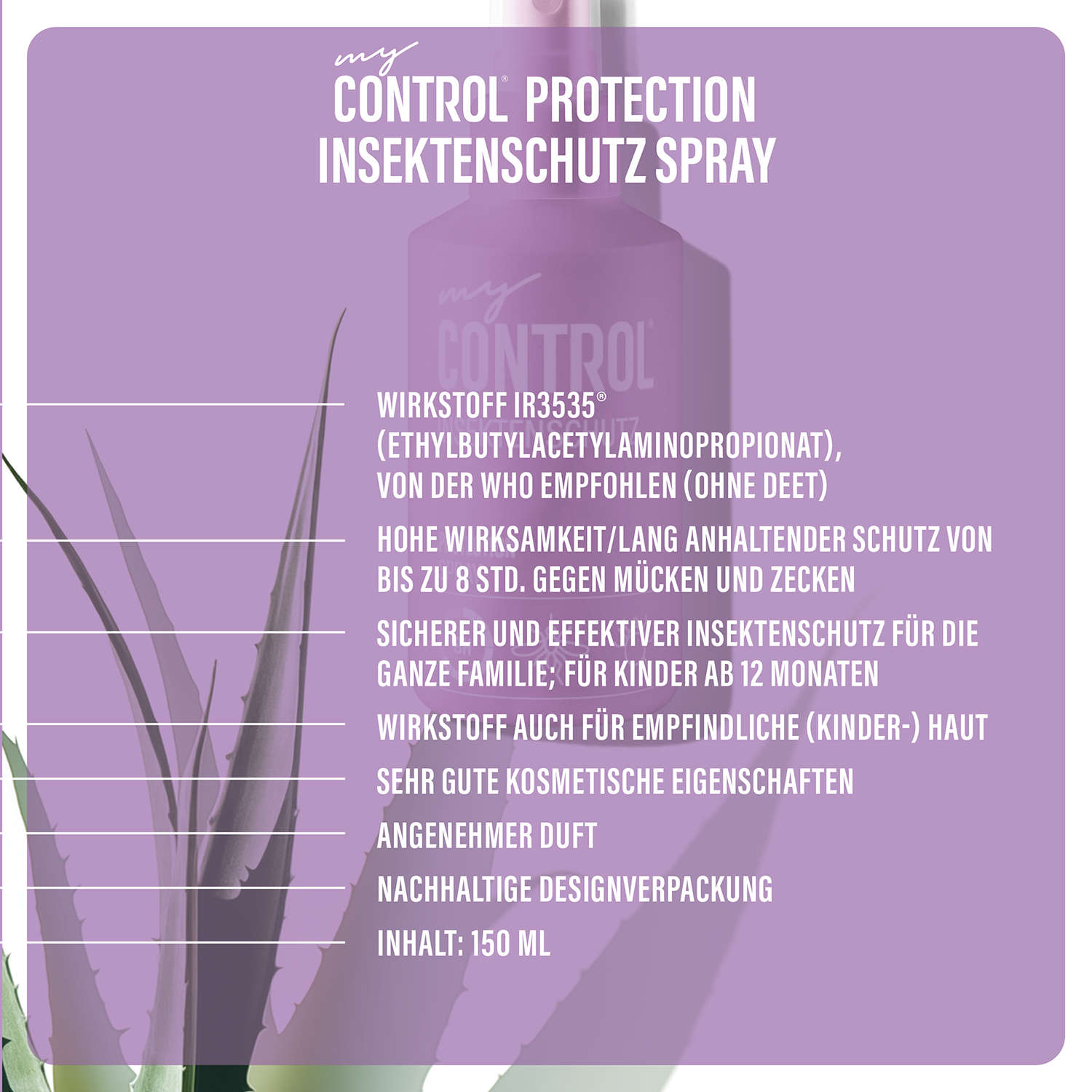 Insektenschutz Spray - DEET-frei