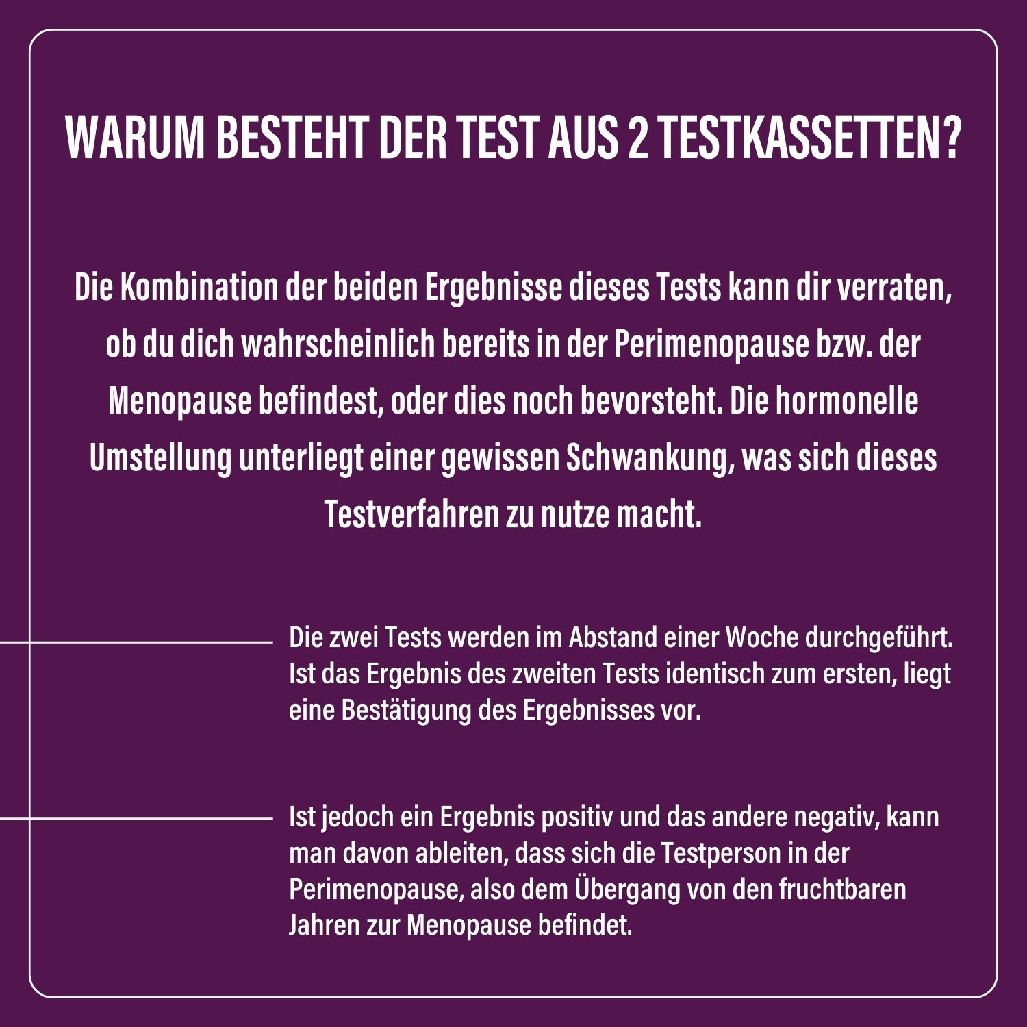 FSH/ Menopause Test