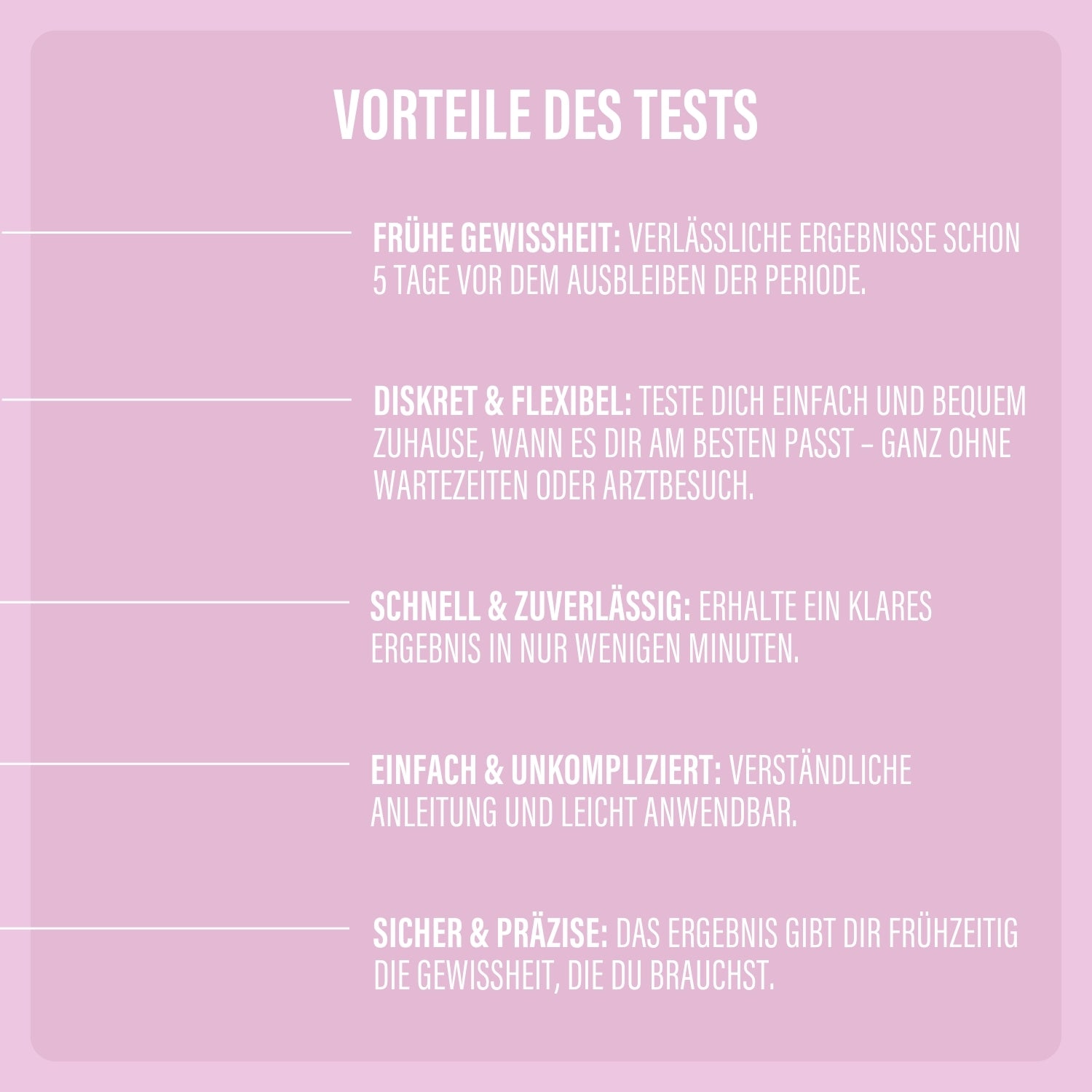 Schwangerschaftsfrühtest