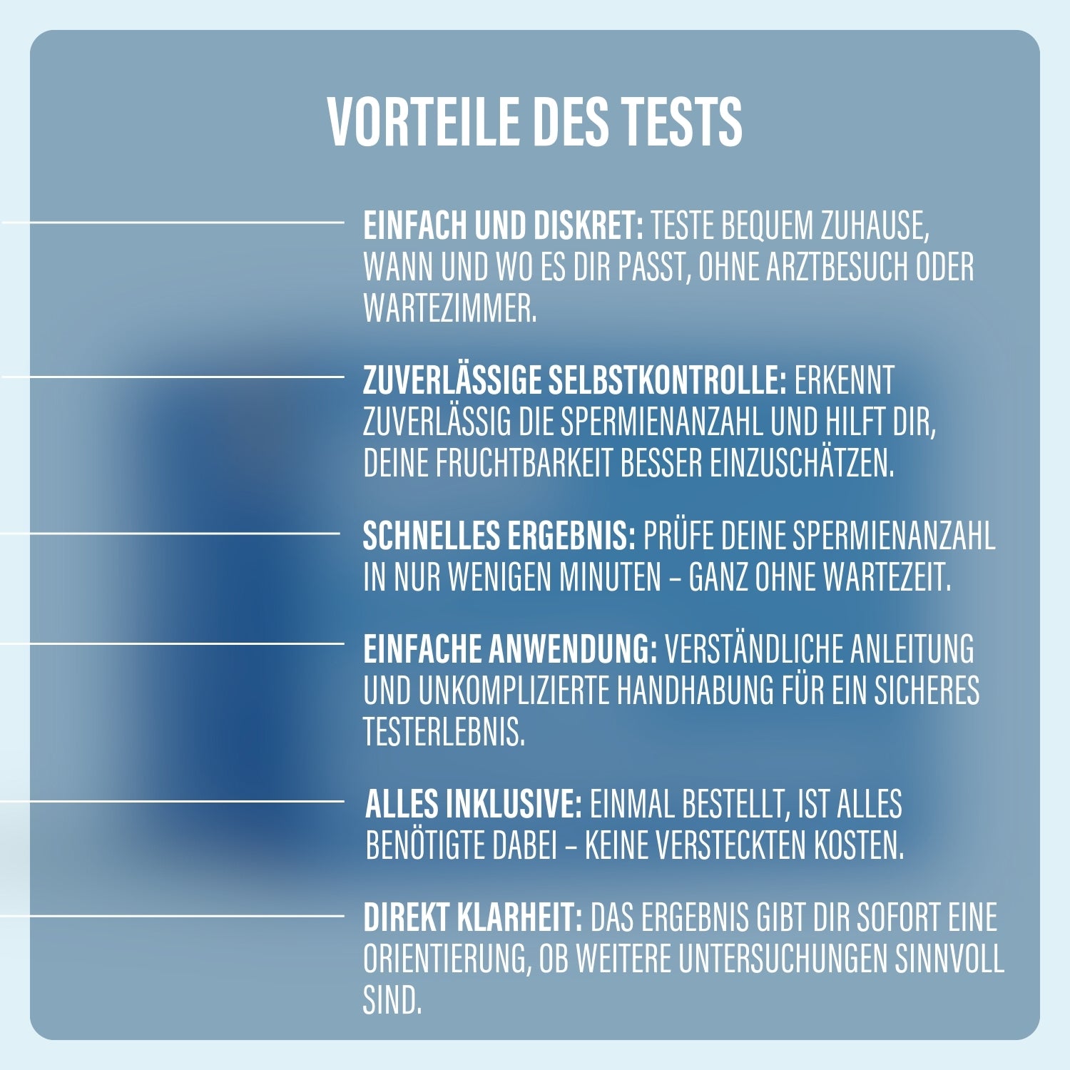 SP-10 / Männliche Fruchtbarkeit Test