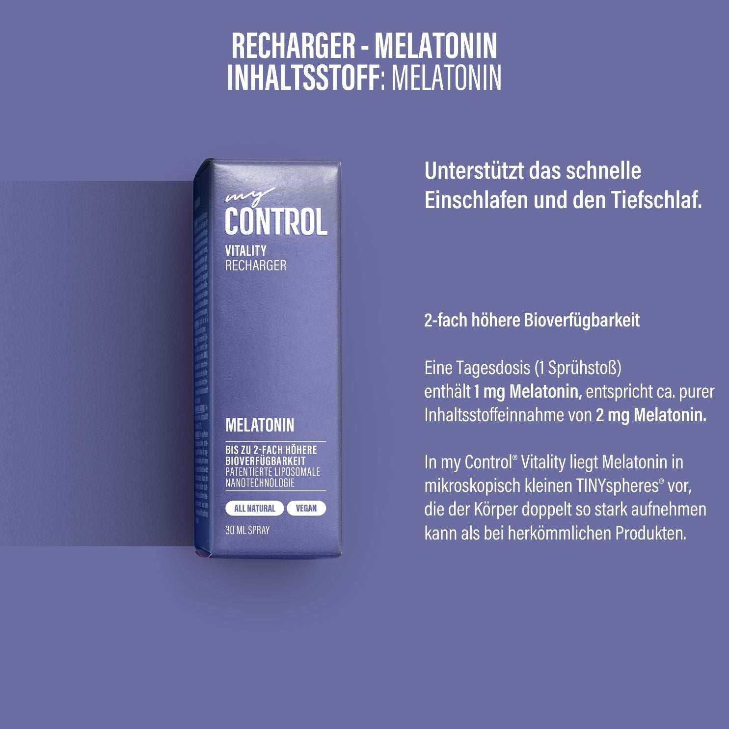 Recharger - Melatonin Spray